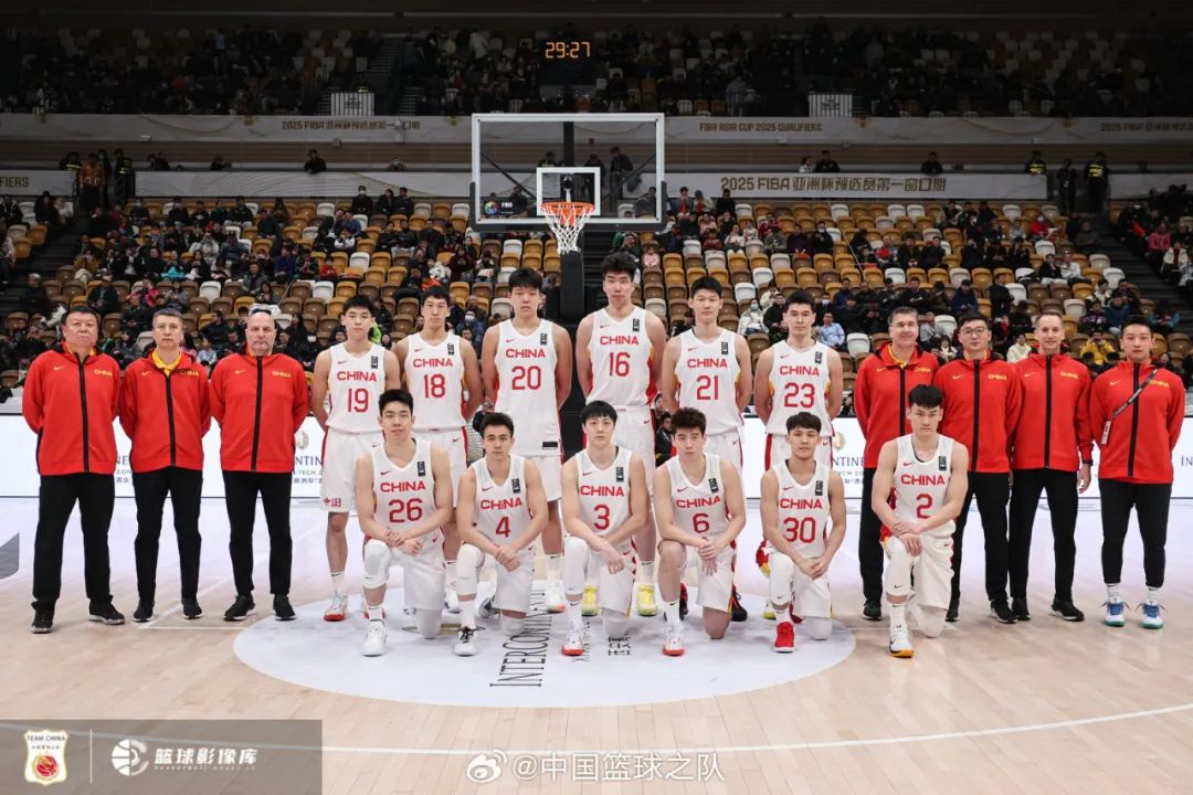 本次亚洲杯预选赛第一窗口期：中国男篮客场7