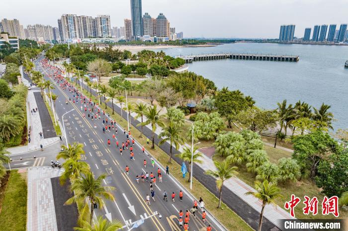 红树林之城湛江首届半程马拉松健康生活理念的